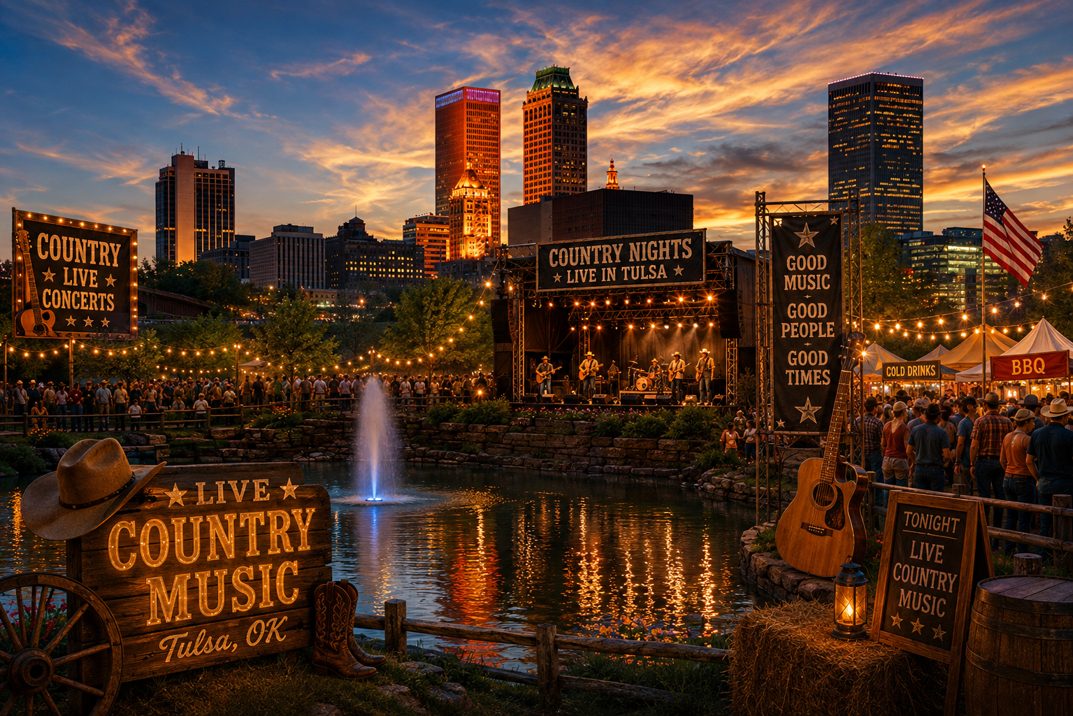 Country Concerts in Tulsa 2026-2027